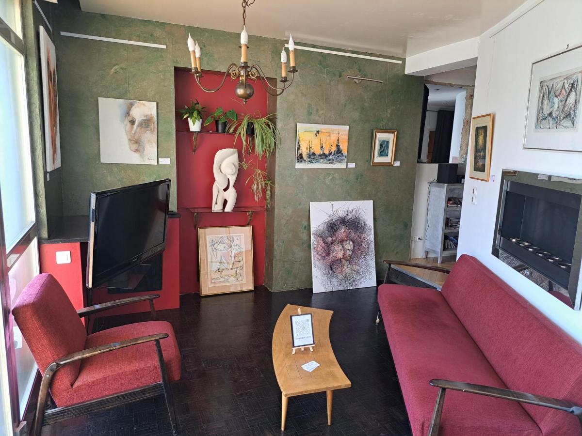 L'Appartement - Chambre Avec Salle De Bains Et Wc Dans Une Galerie D'Art 蒙贝利亚尔 外观 照片